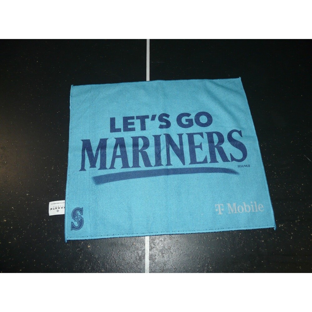 Seattle Mariners Rally Towel 2025 ALDS Playoffs T-Mobile Kanata Light Dark Blue